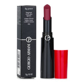 Giorgio Armani #404 Tempting Lip Power lipstick in drop-shaped bullet, offering long-lasting, vibrant satin color.