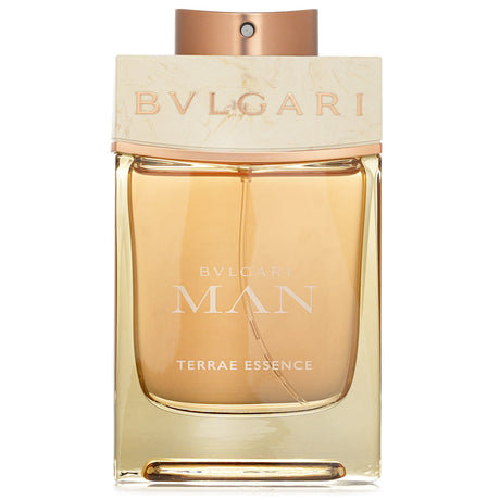 Bvlgari - Man Terrae Essence Eau De Parfum in a sleek 100ml bottle, featuring a fresh woody scent ideal for fall and winter.