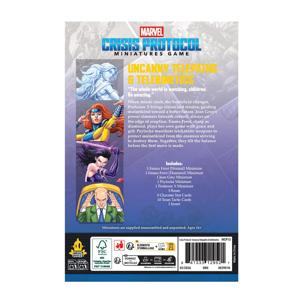 Marvel: Crisis Protocol  - Uncanny Telepaths & Telekinetics