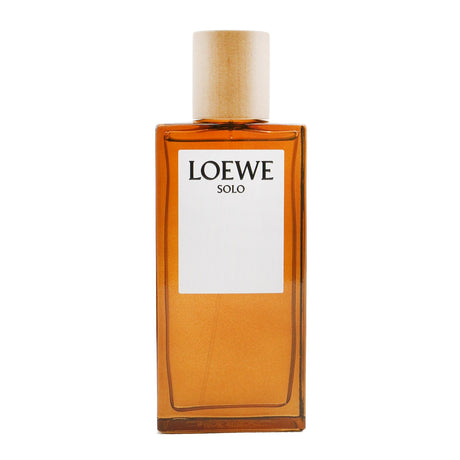 Loewe Solo Eau De Toilette Spray 100ml, a modern men's fragrance with fruity, spicy notes in a stylish bottle.