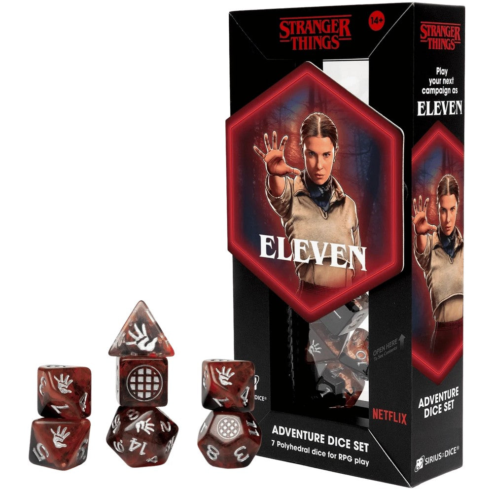 Sirius Dice - Stranger Things Adventure Dice - Eleven