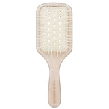 Philip Kingsley Vented Paddle Brush designed for thicker, longer hair; features antistatic properties and a cushioned, gentle grip.