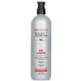 Revitalize vibrant hair color with CHI Ionic Color Illuminate Shampoo in #Red Auburn, featuring a 90% natural Silk Amino Complex.