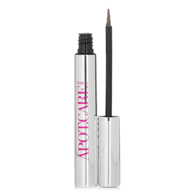 Tinted brow cream with nourishing peptides for strength and fullness, featuring a precise applicator for customizable styles.