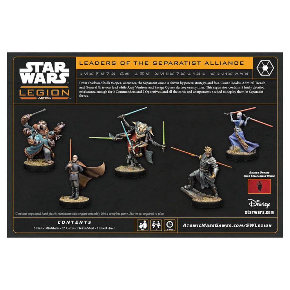 Star Wars: Legion  - Leaders of the Separatist Alliance