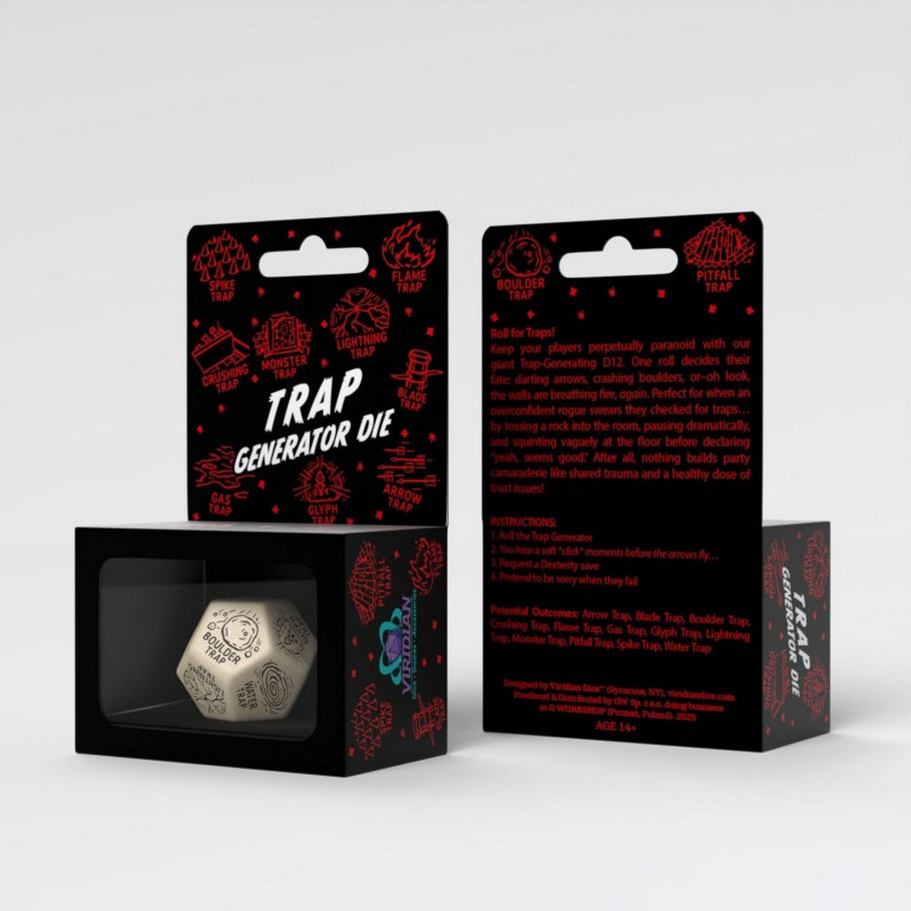 Q Workshop - Trap Generator Die: Beige&Black