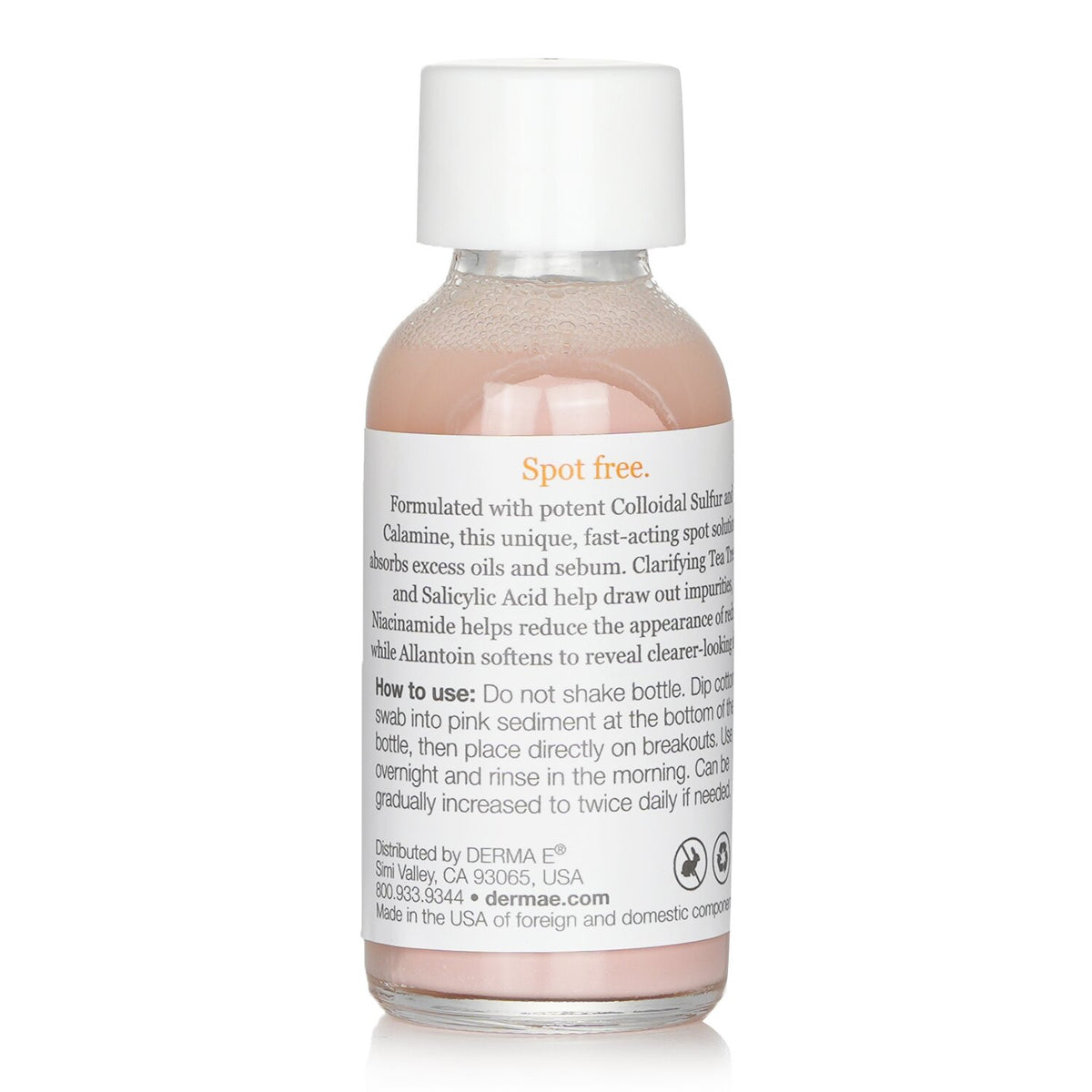 Derma E Anti-Blemish Sulfur Spot Treatment  30ml/1oz
