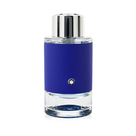 Montblanc Explorer Ultra Blue Eau De Parfum, 100ml - a fresh, citrus fragrance with notes of bergamot, sea accord, and leather.