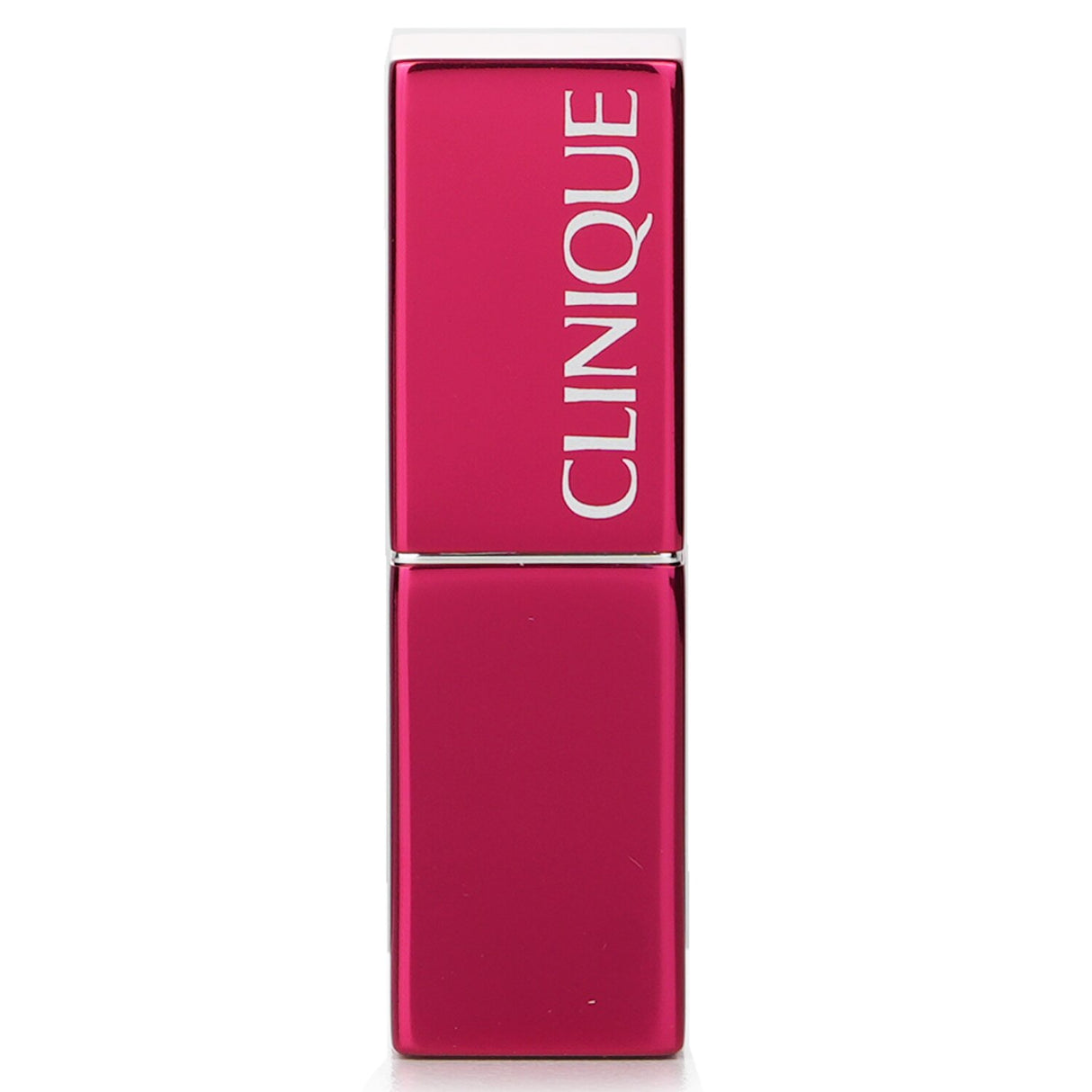 Clinique Pop Reds Lip Color + Cheek #03 Red-y To Party, a vibrant red for lips and cheeks, enriched with squalane for hydration.