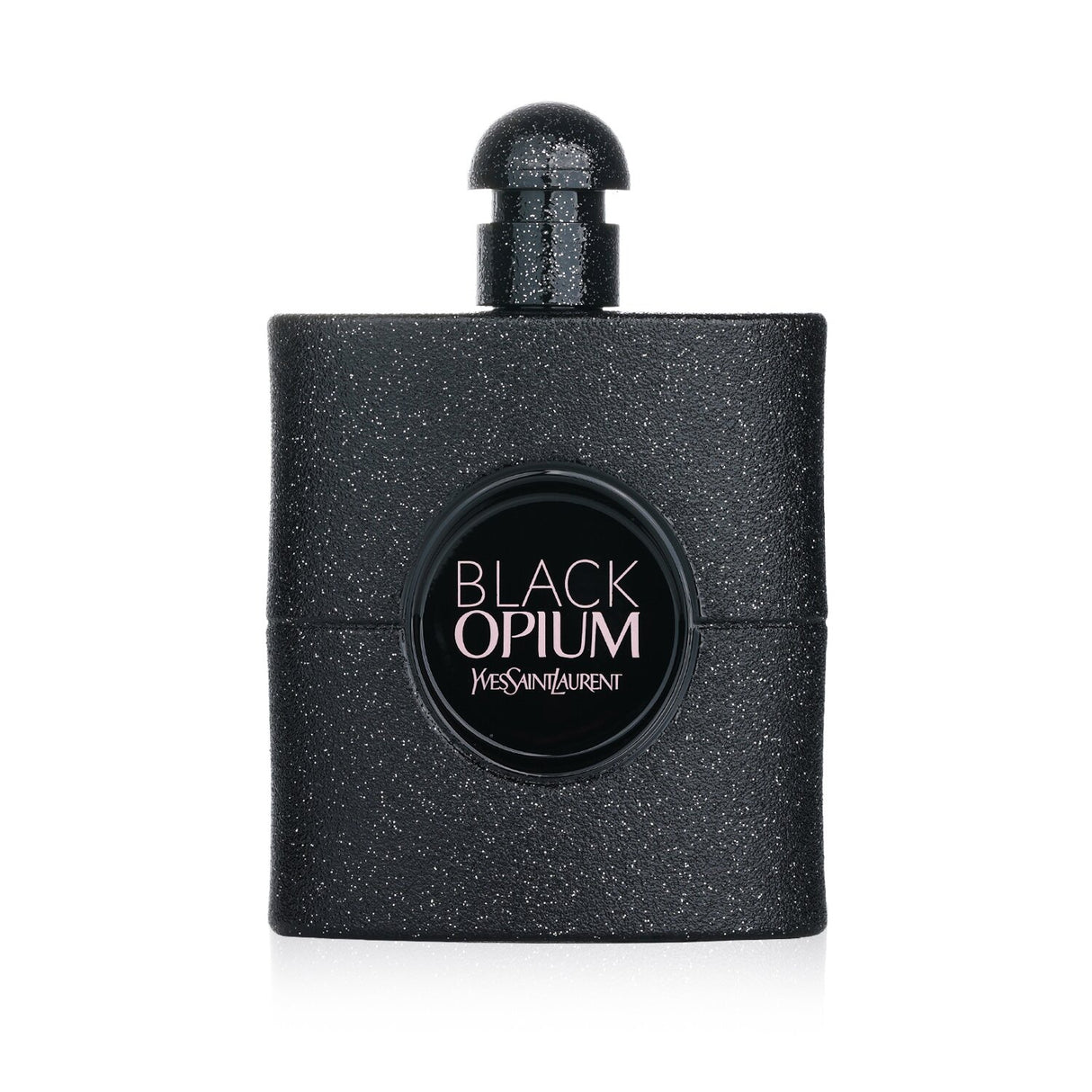 Yves Saint Laurent Black Opium Extreme 90ml fragrance in a sparkling black bottle, featuring coffee, cacao, jasmine, and vanilla notes.