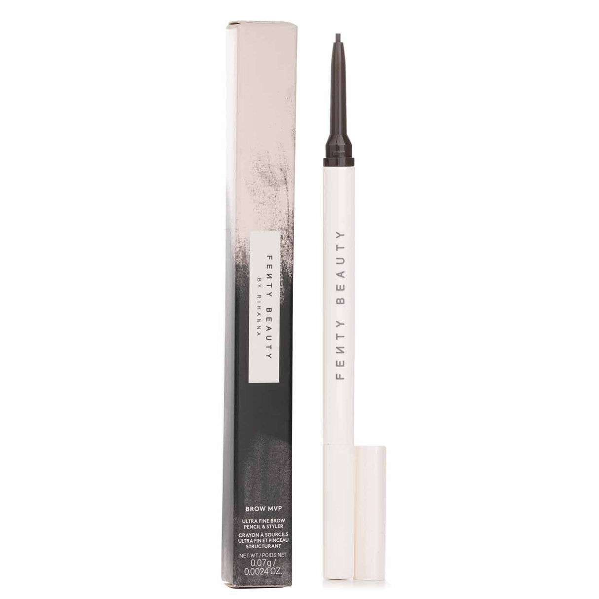 Fenty Beauty by Rihanna Brow MVP Ultra Fine Brow Pencil & Styler - # Black-B