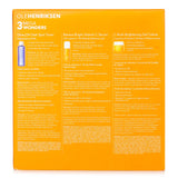 Ole Henriksen 3 Mega Wonders Set featuring Vitamin C Serum, Dark Spot Toner, and Brightening Gel for radiant skin.