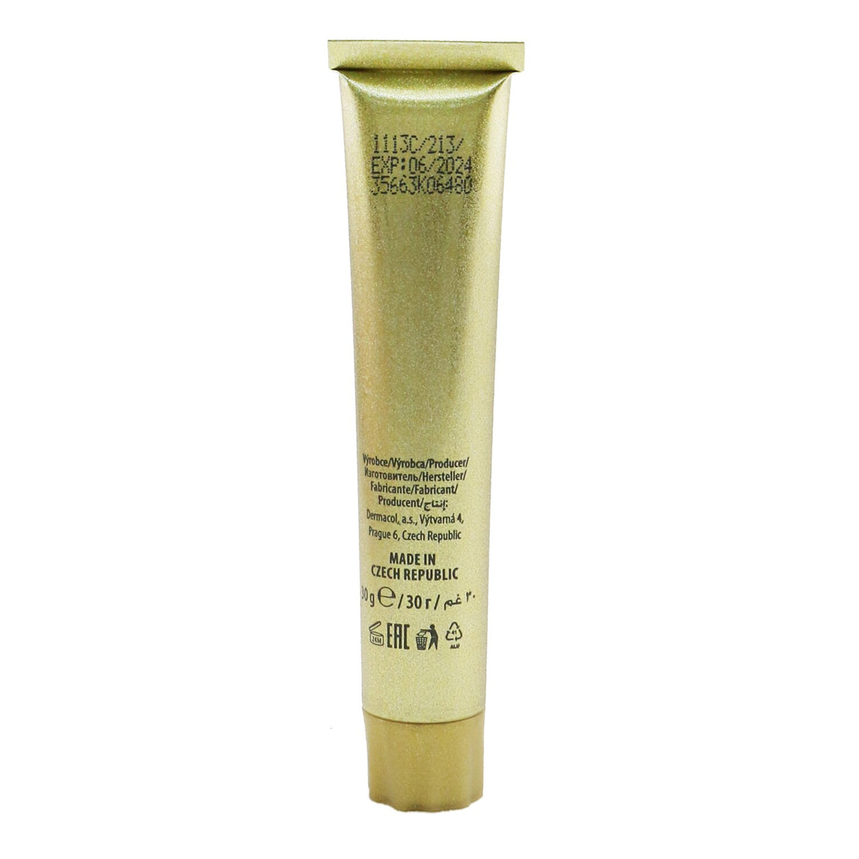 Dermacol Make Up Cover Foundation SPF 30 in Medium Beige #213 offers full coverage for blemishes and protection from UV rays.