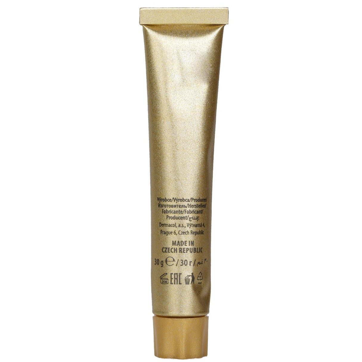 Dermacol Make Up Cover Foundation SPF 30 in Sandy Beige provides full coverage & UV protection, perfect for flawless skin.