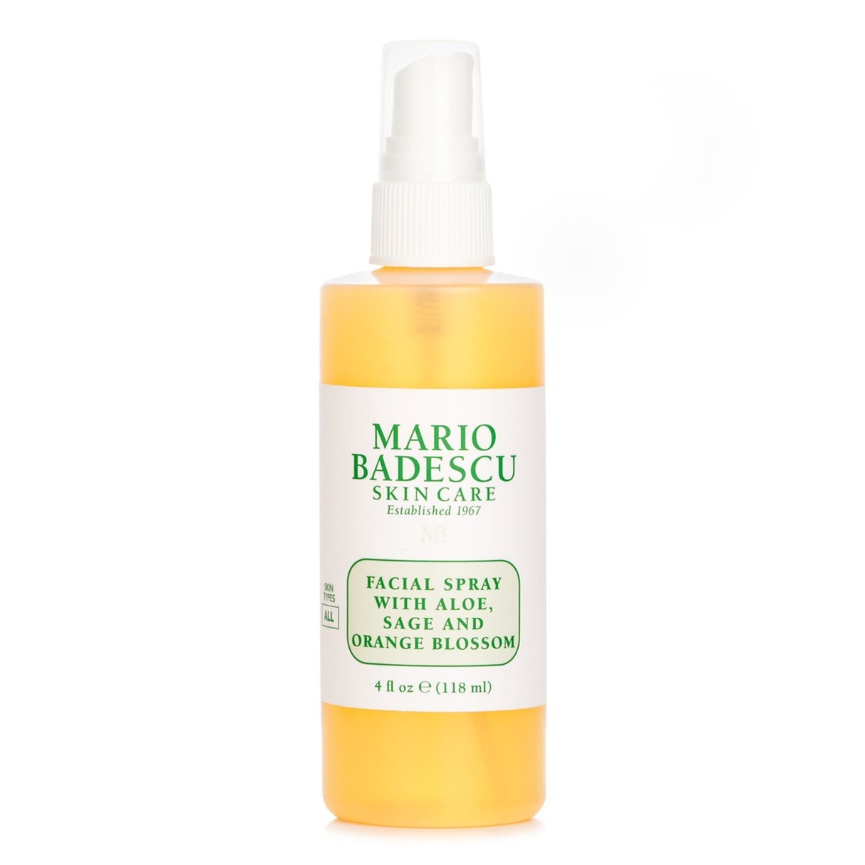 Mario Badescu Facial Spray With Aloe, Sage & Orange Blossom 118ml/4oz