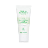 Luxurious Mario Badescu Hand Cream with Vitamin E in rose fragrance, providing intense hydration and a lightweight, nourishing feel.