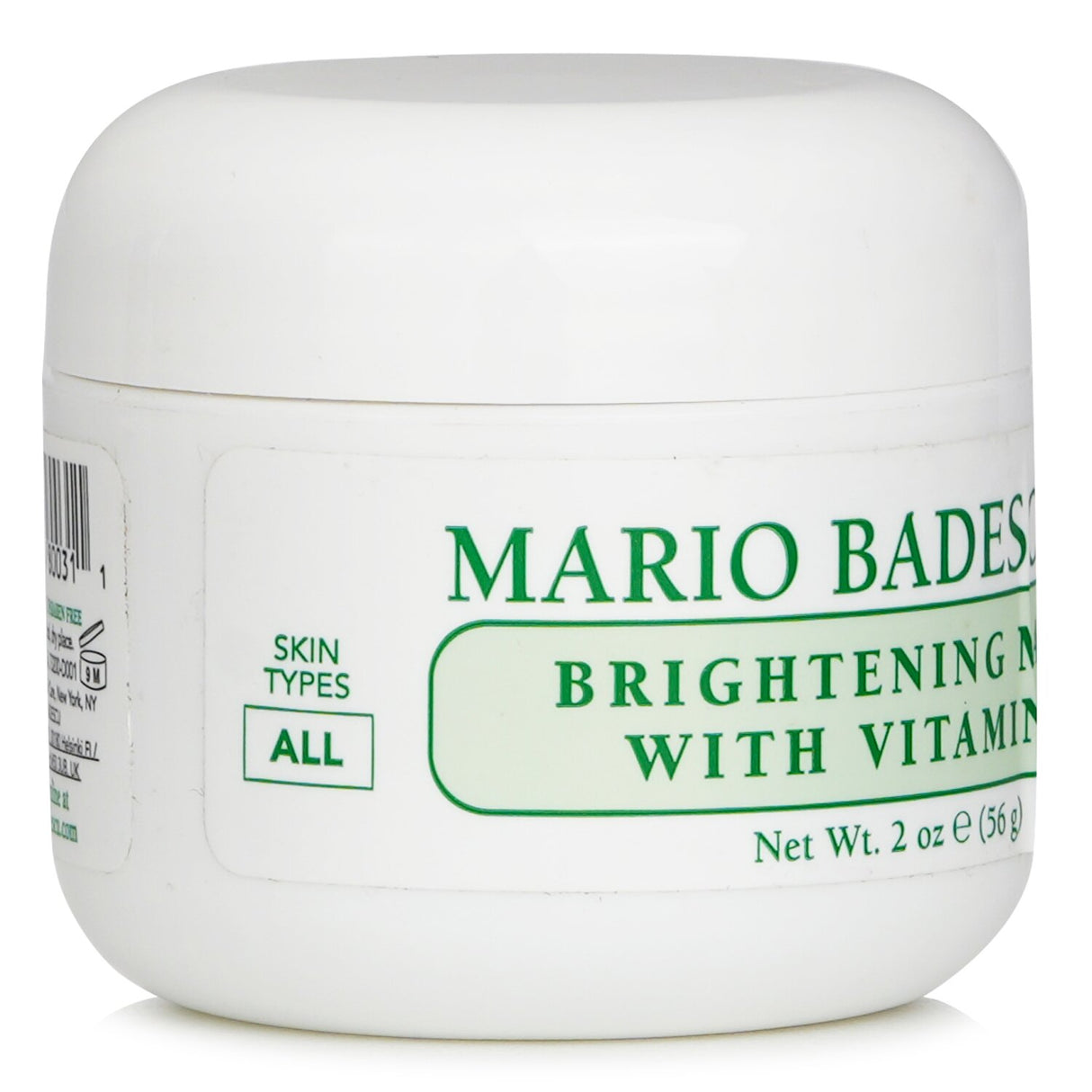 Brightening facial mask with Vitamin C for revitalizing skin, improving tone, and leaving a radiant complexion.