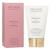 MZ Skin AHA Refining Mask in a 100ml tube, designed to exfoliate, brighten, and rejuvenate tired skin for a radiant glow.