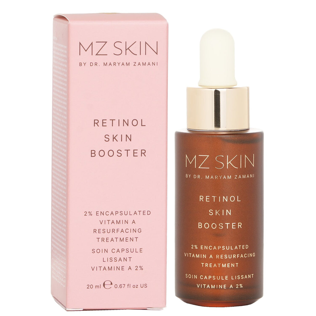 Lightweight vegan serum with 2% encapsulated Retinol for rejuvenating skin, reducing wrinkles, and promoting youthful radiance.