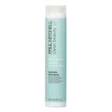 Paul Mitchell Clean Beauty Hydrate Shampoo, a 250ml vegan formula for soft, moisturized, and healthy-looking hair.