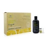 Paul Mitchell Tea Tree Lemon Sage Program Set: revitalizing shampoo and volumizing lotion for healthy, vibrant hair.