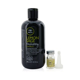 Paul Mitchell Tea Tree Lemon Sage Program Set includes invigorating shampoo and volumizing hair lotion for healthy, shiny hair.