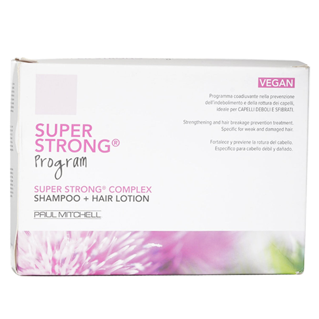 Paul Mitchell Strength Super Strong Complex Set: nourishing shampoo and hair lotion for stronger, healthier, and shinier hair.