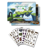 Into the Wilds Extraplanar Battlemap Books - Earth & Sky Board Game