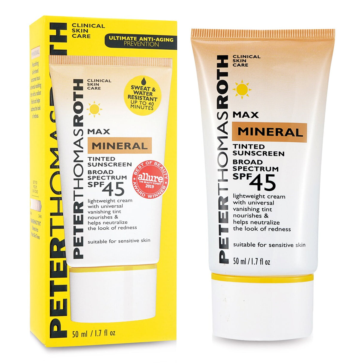 Peter Thomas Roth - Max Mineral Tinted Suncreen Broad Spectrum SPF 45  - 50ml/1.