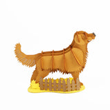 LPG Puzzles 3D Paper Golden Retriever