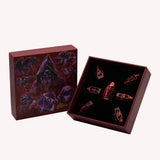 LPG Dice Bulle RPG Set Red
