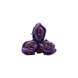 LPG Dice Leaf RPG Set Purple/Gold