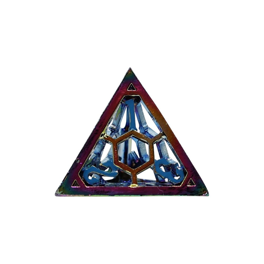 LPG Dice Diamond RPG Set Rainbow/Blue