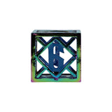 LPG Dice Diamond RPG Set Rainbow/Blue