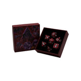 LPG Dice Diamond RPG Set Red/White