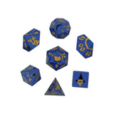 LPG Dice Mage RPG Set Blue/Gold