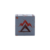 LPG Dice Warrior RPG Set Bloodied Metal