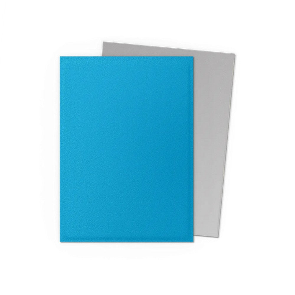 Dragon Shield: Sleeves  - Matte Dual  - Sky Blue & Silver