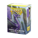 Dragon Shield: Sleeves  - Matte Dual  - Nebula & Silver