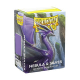 Dragon Shield: Sleeves  - Matte Dual  - Nebula & Silver