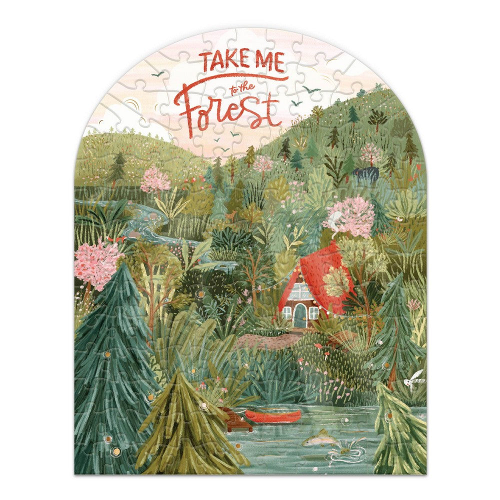 Take Me to the Forest Firelight Min Pzzl