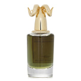 Amber woody fragrance spray for men, showcasing bergamot, jasmine, cedar, and creamy sandalwood notes. 75ml bottle.