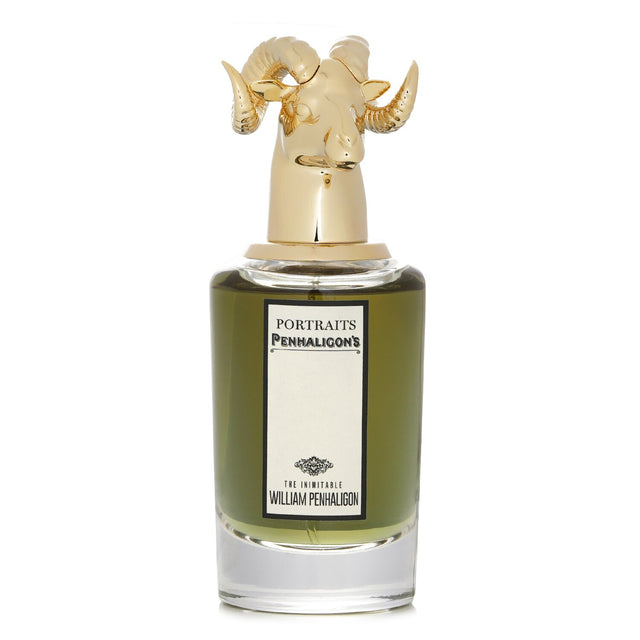 Amber woody fragrance for men in a 75ml bottle, featuring notes of bergamot, jasmine, cedar, and sandalwood.