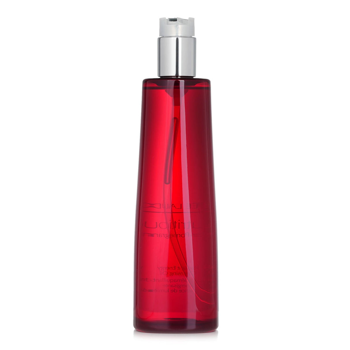 Estee Lauder Nutritious Super-Pomegranate Cleansing Oil in a 400ml bottle, removes makeup and nourishes skin for a radiant glow.