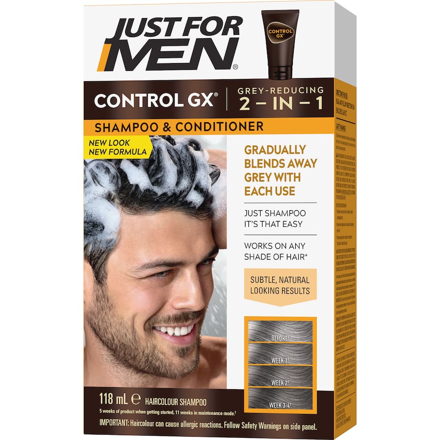 Just For Men Control Gx Shampoo Regular 118mL