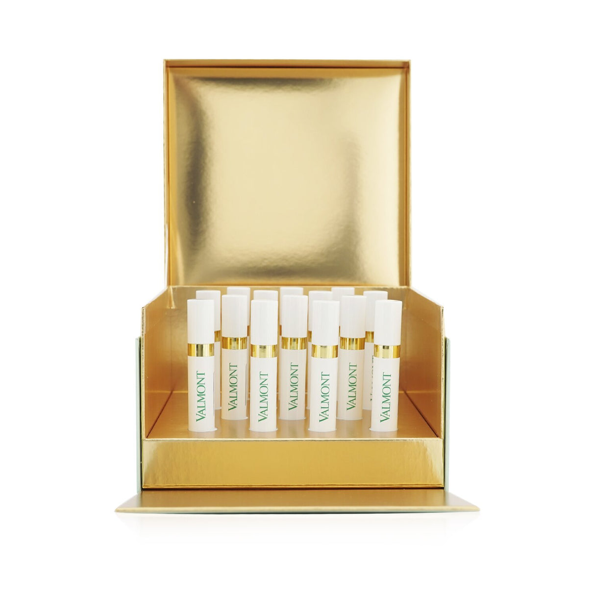 Luxurious anti-aging face treatment in 14x3ml vials, enriched with DNA, RNA, and hyaluronic acid for youthful, hydrated skin.