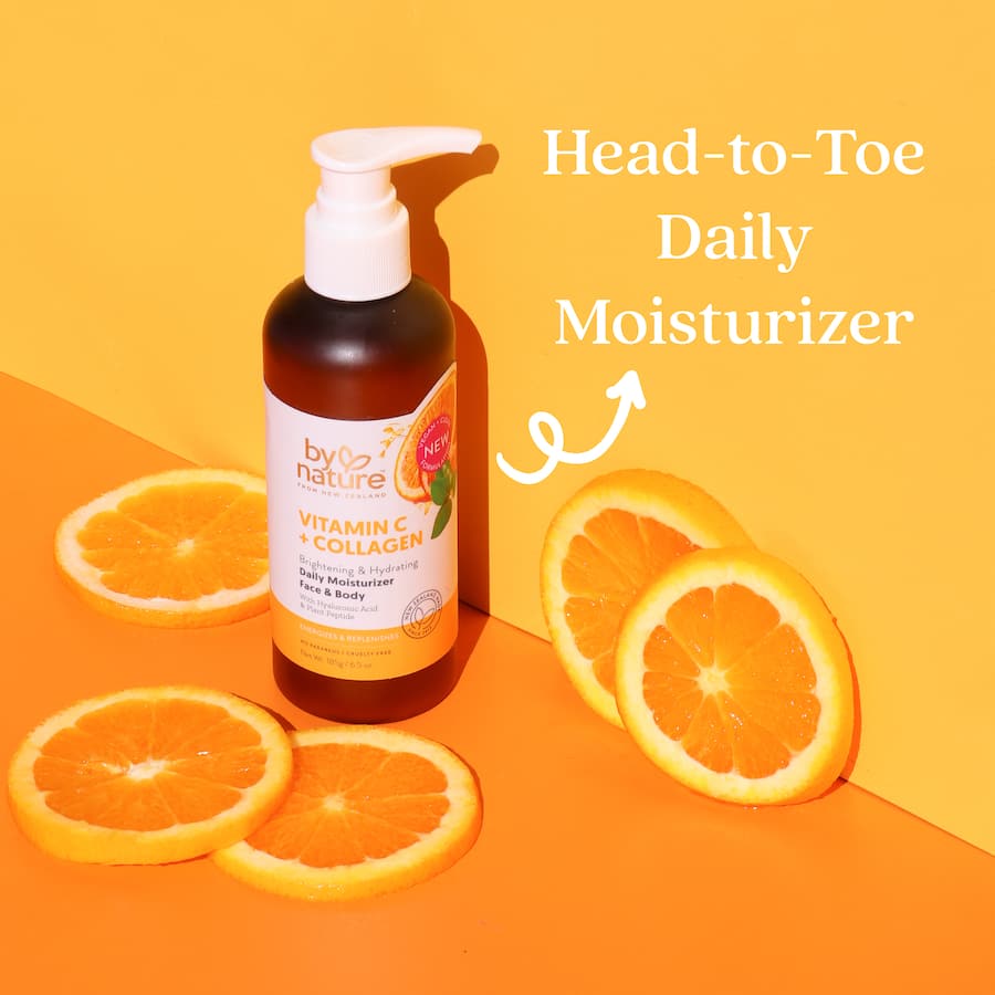 By Nature Face Moisturiser Vitamin C & Collagen 185g