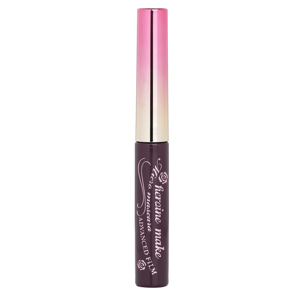 KISS ME Heroine Make Micro Mascara in Mauve Pink offers nourishing ingredients and precise application for stunning, curled lashes.