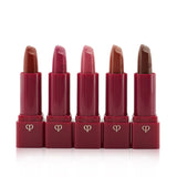 Mini Lipstick Set featuring 5 shades, combining rich colors and nourishing ingredients for glamorous, hydrated lips on-the-go.