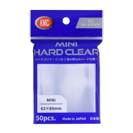 KMC: Mini Sleeves  - Hard Clear